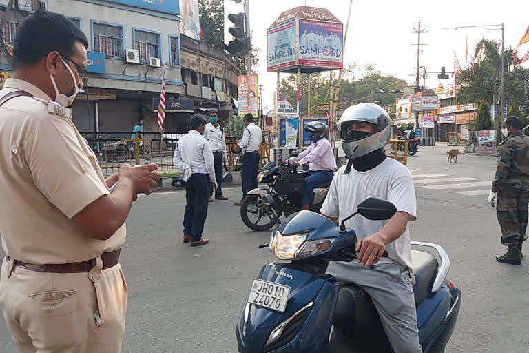 challan recovery in ranchi