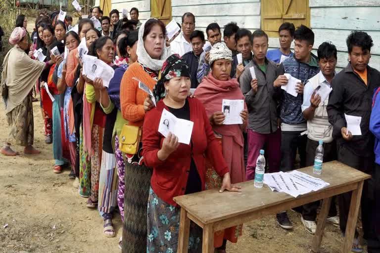 Counting begins for Manipur assembly polls  over 260 contestants await electoral fate  Counting begins for Manipur assembly polls  Manipur assembly election 2022  മണിപ്പൂർ തെരഞ്ഞെടുപ്പ് 2022  cണിപ്പൂർ ബിജെപി കോൺഗ്രസ് പോരാട്ടം  Manipur bjp congress