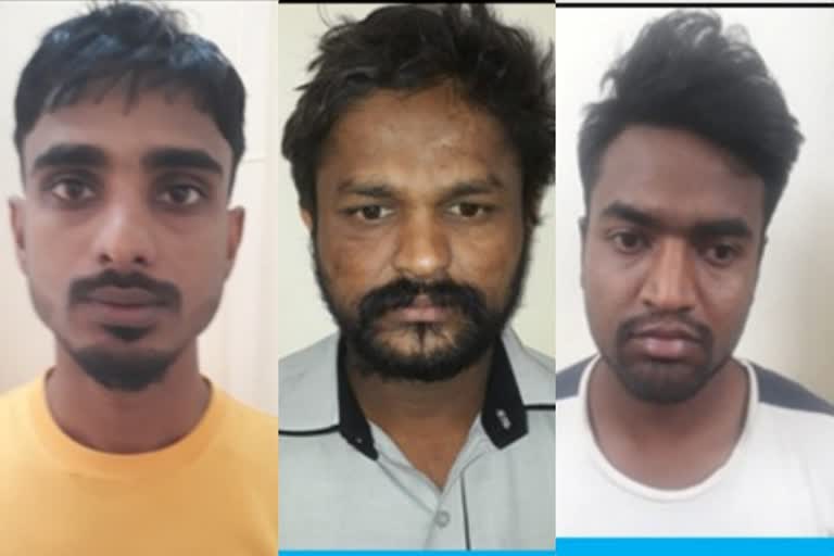 three arrested under prostitution case in bangalore