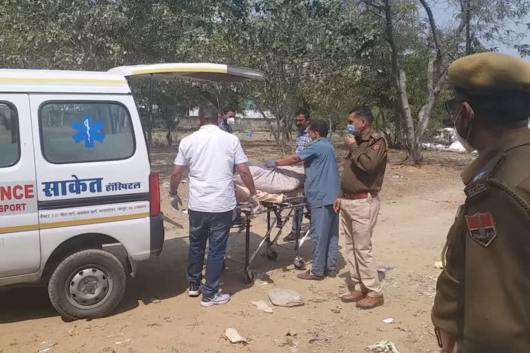 dead body found in Mansarovar Riico Area