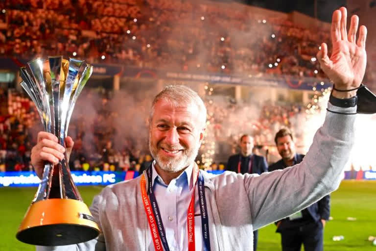 Britain has imposed a travel ban and asset freezes on seven more wealthy Russians, including Roman Abramovich, the billionaire owner of Premier League soccer club Chelsea