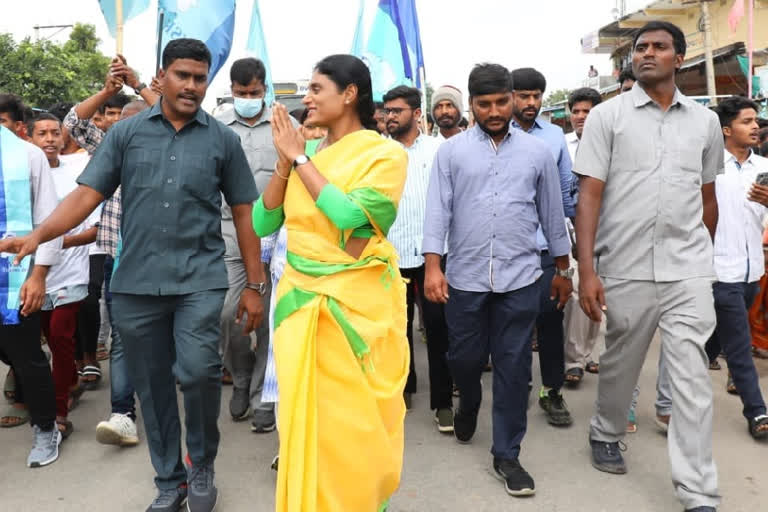 YS Sharmila Prajaprasthana Yatra resumes from tomorrow