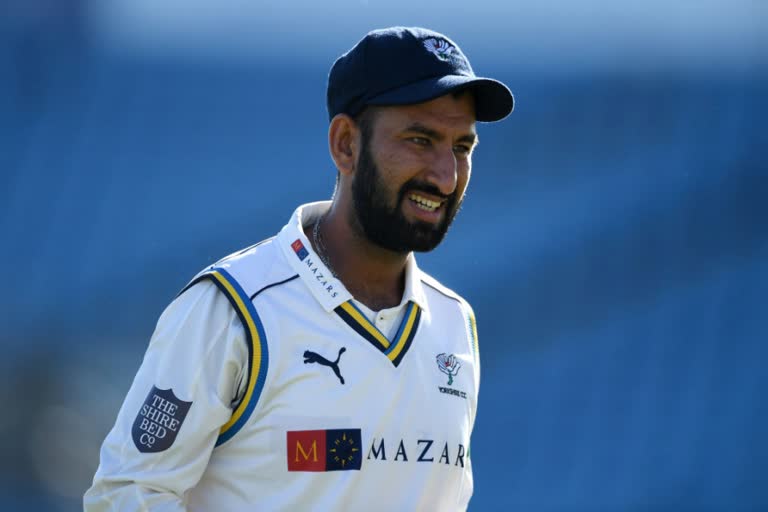 Cheteshwar Pujara joins Sussex  county cricket championship  കൗണ്ടി ക്രിക്കറ്റ് ചാമ്പ്യൻഷിപ്പ്  ചേതേശ്വർ പൂജാര സസെക്‌സിലേക്ക്  പൂജാര കൗണ്ടി ക്രിക്കറ്റിലേക്ക്  സസെക്‌സിനായി പാഡണിയും  Pujara to County Cricket  Pujara replaced Travis Head.  ട്രാവിസ് ഹെഡിന് പകരക്കാരനാണ് പൂജാര  സസെക്‌സ് ക്രിക്കറ്റ് ക്ലബ്ബ്  sussex cricket club