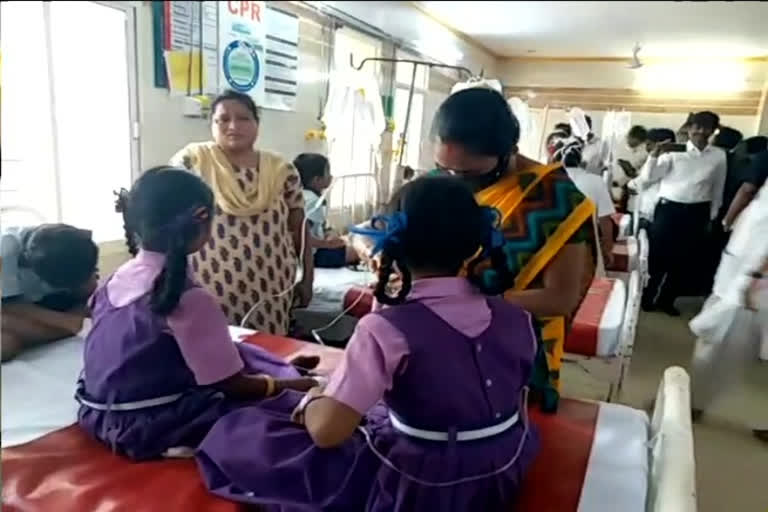 students Illness in school at Nandyala
