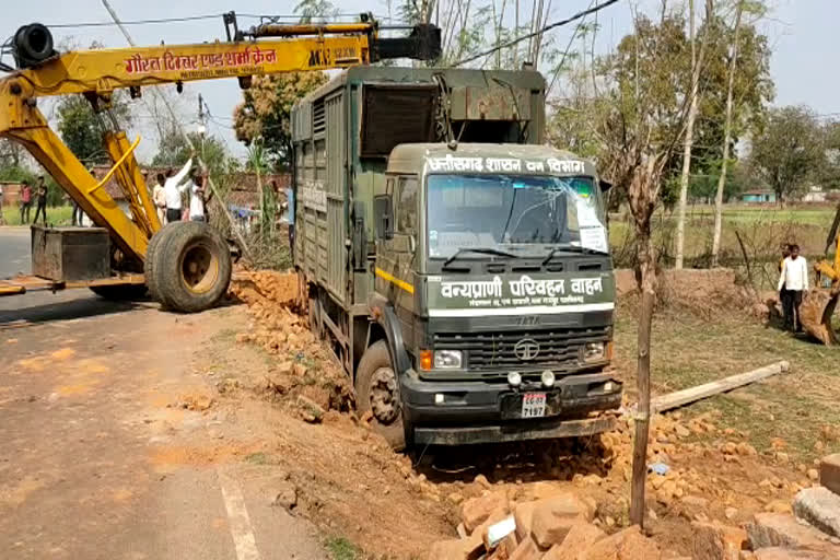 road accident in Gourela Pendra Marwahi