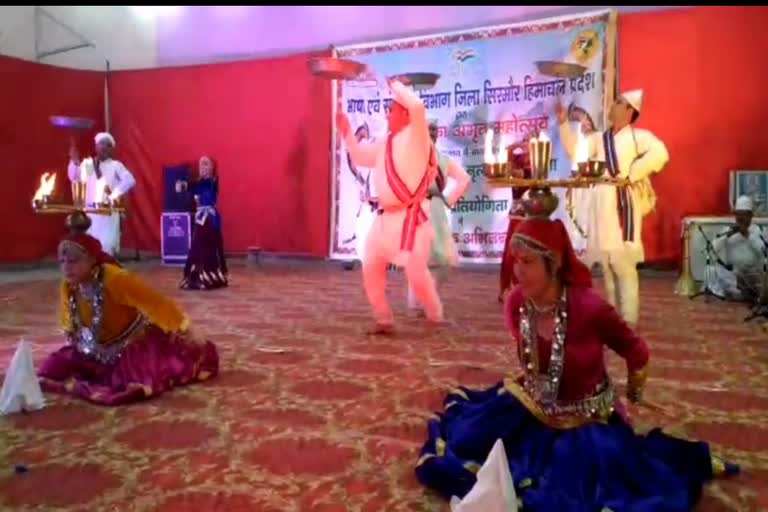 folk dance competition in sirmaur