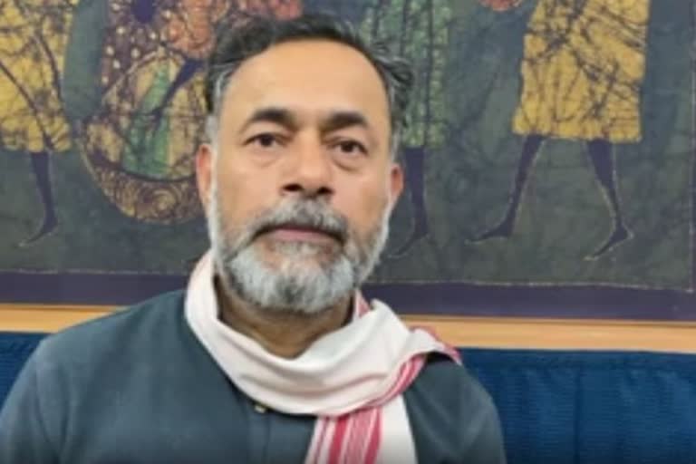 Samyukt Kisan Morcha Leader Yogendra Yadav