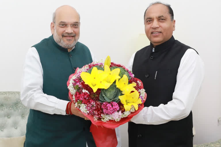 CM Jairam Thakur meet Union Home Minister