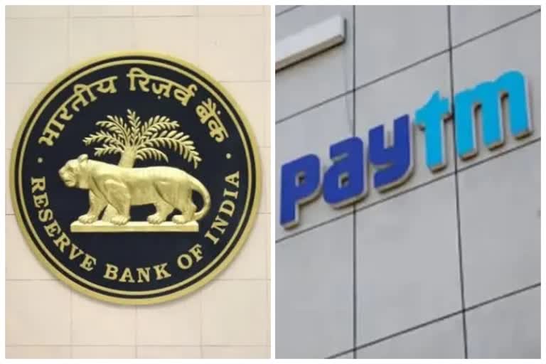 Reserve Bank of India stops Paytm Payments Bank