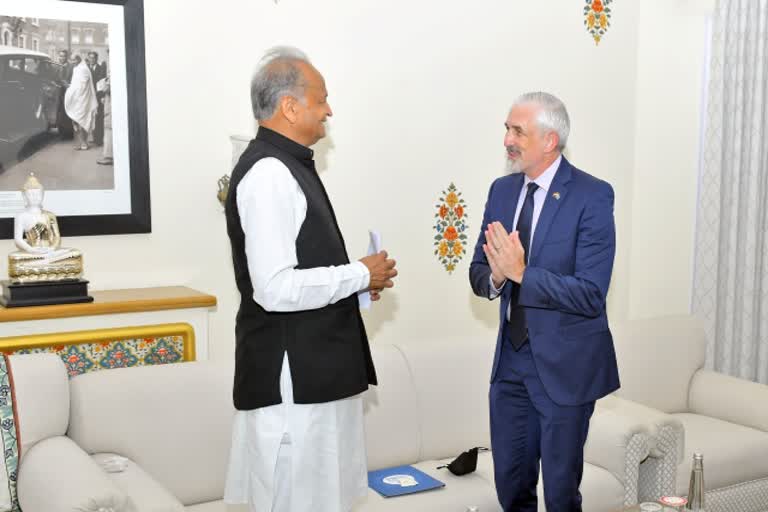 UN Resident Coordinator Meets CM Gehlot