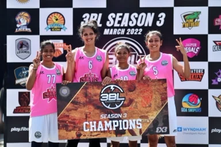 3BL Women League  Kochi Stars  कोच्चि स्टार्स  3बीएल महिला लीग  पुणे पैंथर्स  खेल समाचार  Pune Panthers Sports News