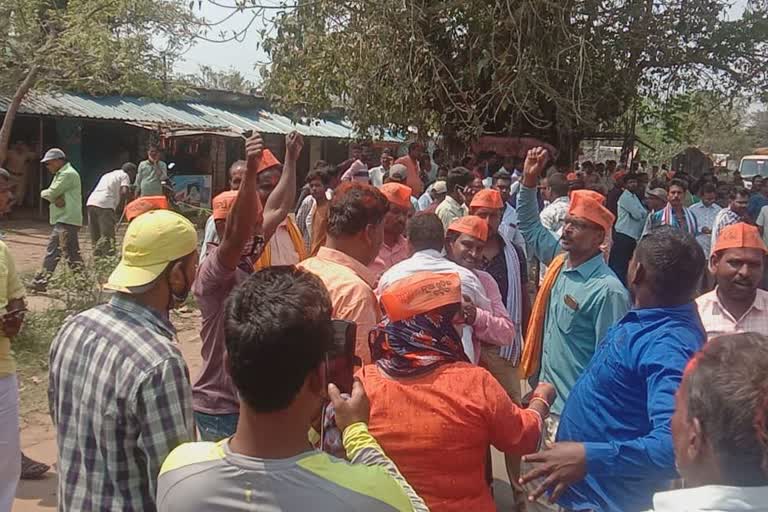 bjp wins in block chairmen election in kanapada block