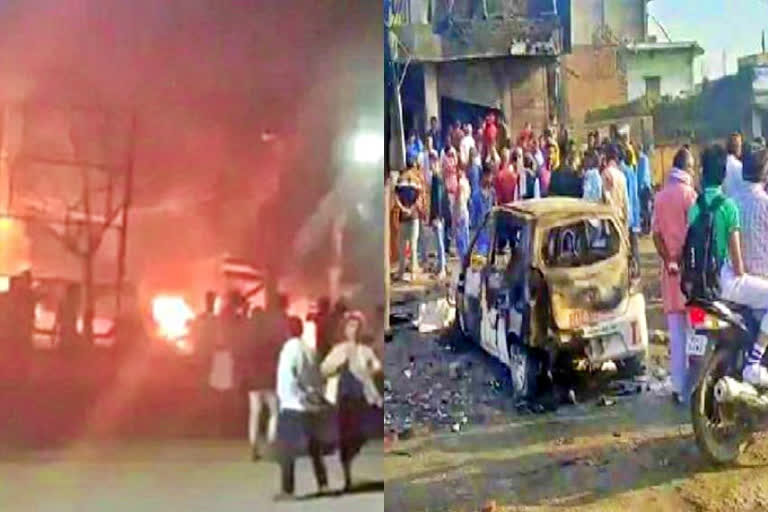 Medical students and shopkeepers clash in Darbhanga