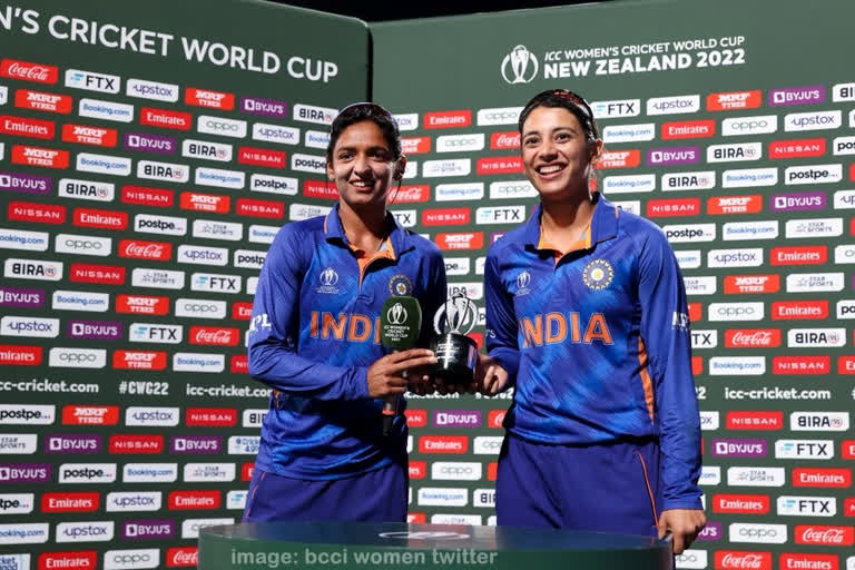 Smriti Mandhana on sharing Player of the Match trophy with Harmanpreet Kaur