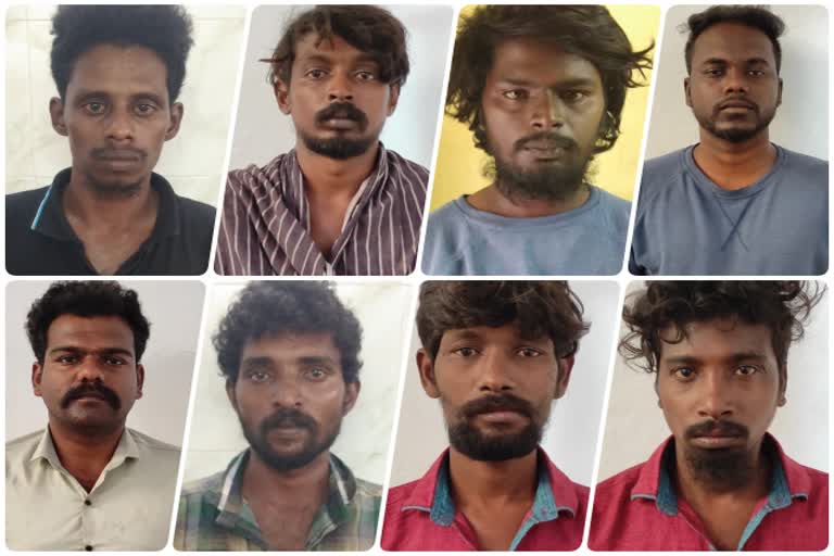 8 பேர் கைது