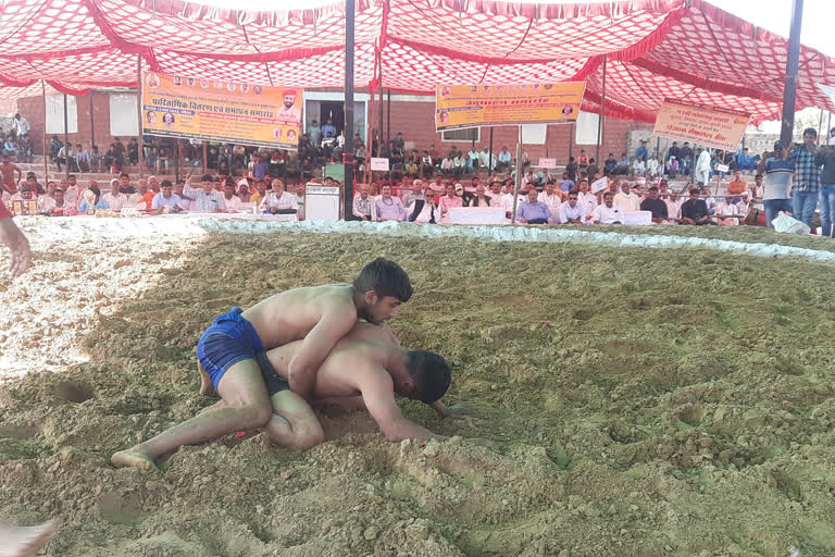 lohagarh Kesari Dangal competition in Bharatpur