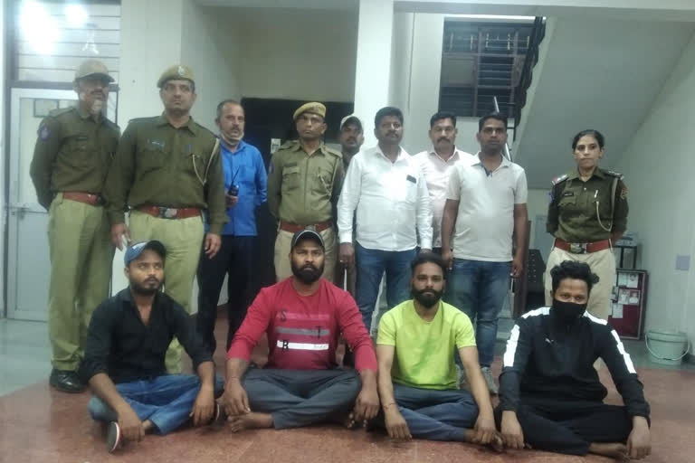 Jodhpur police seized 5 illegal pistols