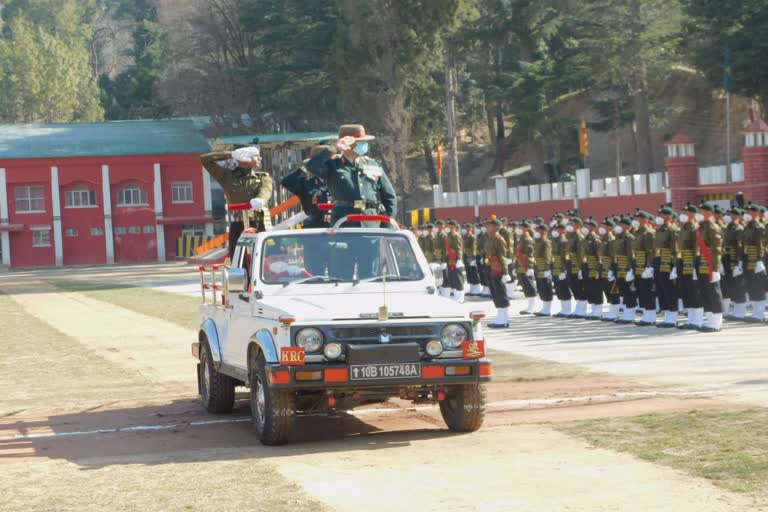 Kumaon Regiment oath in ranikhet