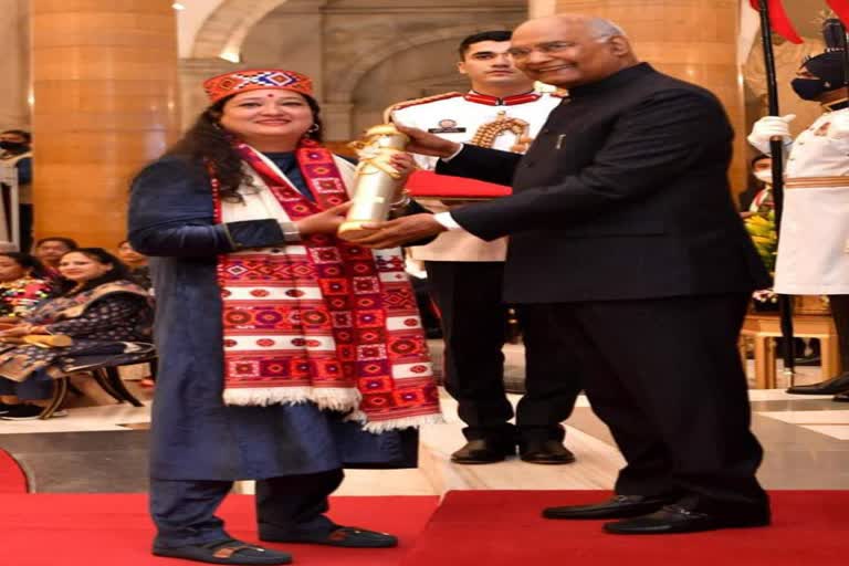 Anshul Malhotra got Nari Shakti Award