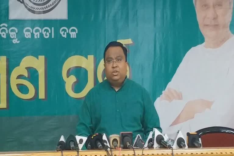 BJP demand action against Chilika MLA Prashant Jagdev BJD says Law Will take its own Course