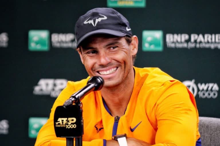 സ്‌പാനിഷ് സൂപ്പർതാരം റാഫേല്‍ നദാല്‍  Spanish legendary Rafael Nadal  മിയാമി മാസ്റ്റേഴ്‌സ് ഓപ്പണിൽ നിന്നും നദാൽ പിൻമാറി  Nadal Withdraws From Miami masters open  മിയാമി മാസ്റ്റേഴ്‌സ് ടെന്നീസ് ടൂര്‍ണമെന്‍റ്  Miami Masters Tennis Tournament