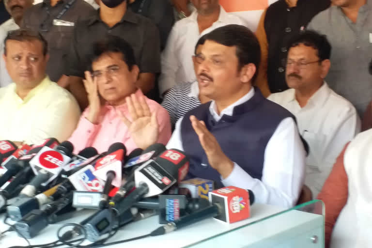 Former Chief Minister and Leader of Opposition Devendra Fadnavis