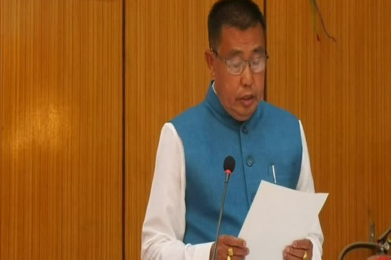 BJPs Sorokhaibam Rajen Singh sworn in as protem speaker of Manipur Assembly