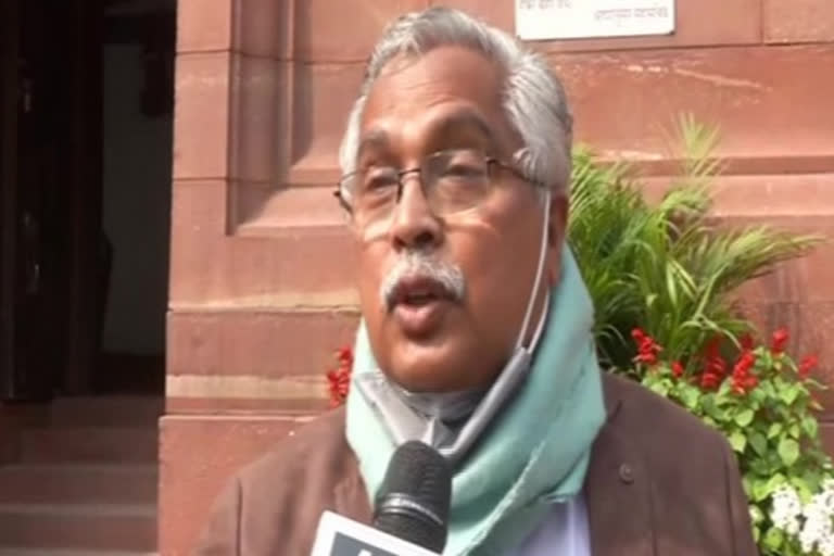 CPI MP Binoy Viswam gives suspension of business notice in Rajya Sabha on EPFO interest rates