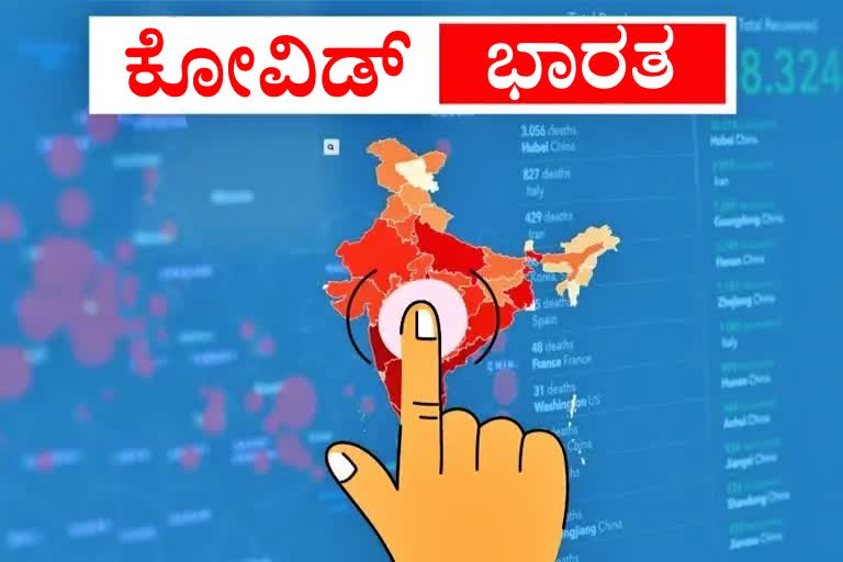 India reports fresh covid cases  India vaccination report  India fight against Corona  ಭಾರತದಲ್ಲಿ ಕೊರೊನಾ ಸೋಂಕಿನ ಹಾವಳಿ ಕಡಿಮೆ  ಭಾರತದಲ್ಲಿ ಲಸಿಕಾಕರಣ ವರದಿ  ಕೊರೊನಾ ವಿರುದ್ಧ ಭಾರತ ಹೋರಾಟ