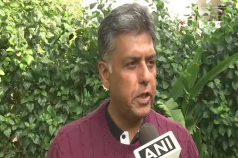 Manish Tewari gives adjournment motion notice in LS to discuss Ukraine crisis