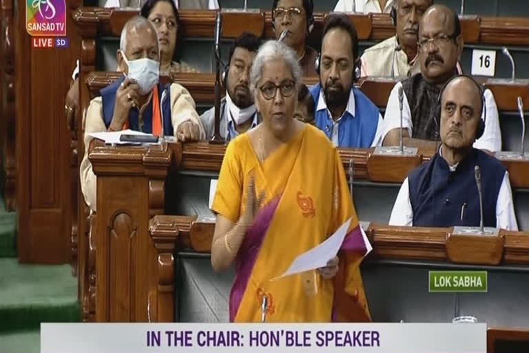 nirmala-sitharaman-presents-jammu-and-kashmir-budget-in-lok-sabha