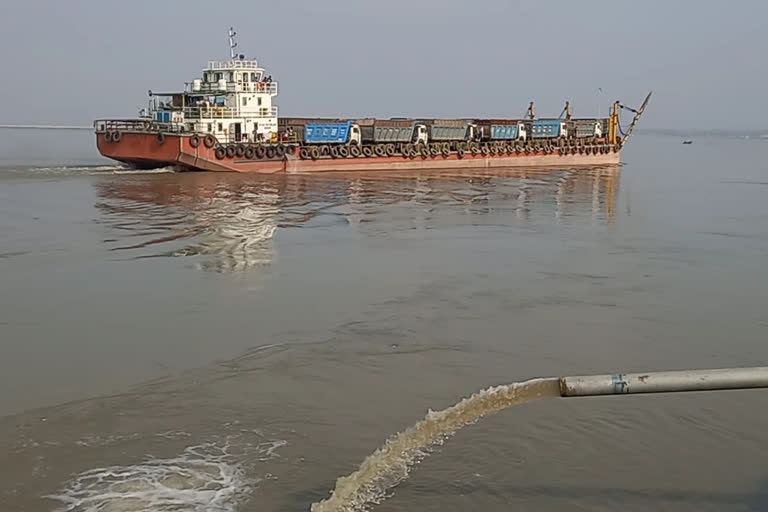 Interstate Ferry Service Ghat contract for sahibganj manihari done for Rs.8.52 crore