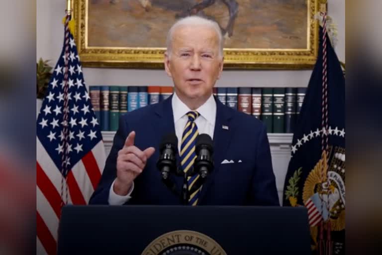 Joe Biden provides Ukraine with money and food