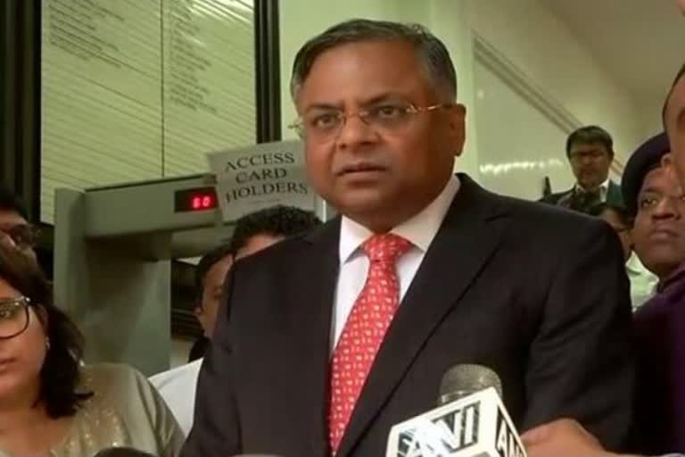 N Chandrasekaran officially appointed as chairman of Air India  air india chairman  air india management controll  air india new management  എയര്‍ ഇന്ത്യയുടെ ചെയര്‍മാനായി എന്‍ ചന്ദ്രശേഖരന്‍  എയര്‍ ഇന്ത്യയുടെ മാനേജ്മെന്‍ഡ്  എയര്‍ ഇന്ത്യ