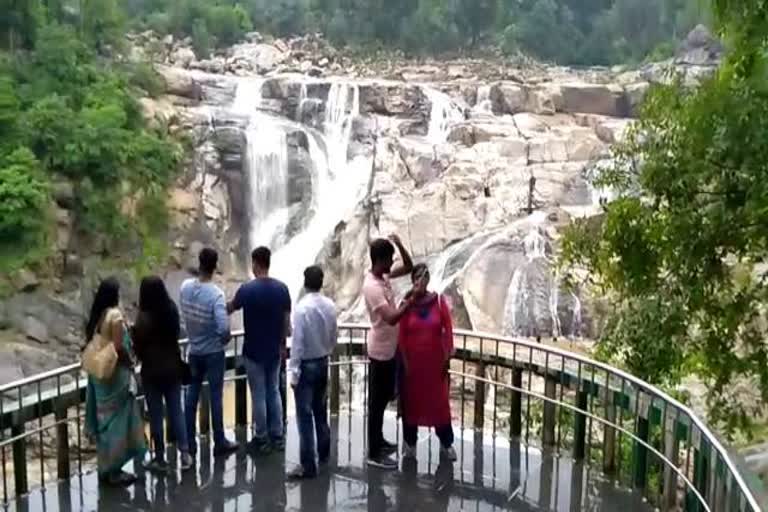 Preparation to make depth of Jharkhand waterfalls up to 5 feet