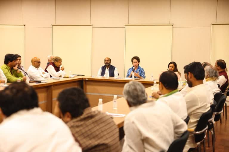 Priyanka Gandhi review meet