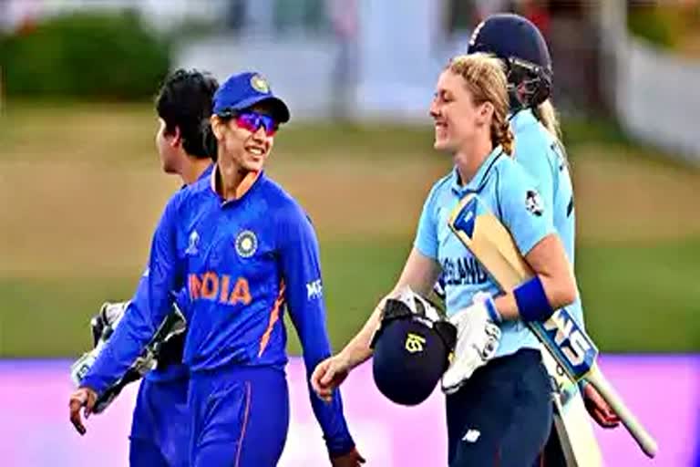 Women's World Cup 2022  IND W vs ENG W  Sports News  Cricket News  महिला विश्व कप 2022  भारतीय महिला क्रिकेट टीम  इंग्लैंड महिला क्रिकेट टीम  खेल की खबरें  महिला क्रिकेट  Women Cricket News  Sports News in Hindi