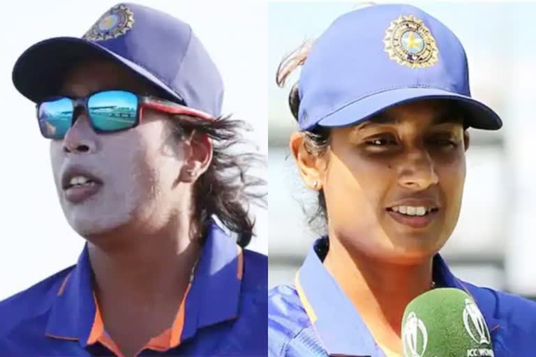 Mithali Raj  Jhulan Goswami  मिताली राज  झूलन गोस्वामी  Sports News  Cricket News in Hindi  खेल समाचार  महिला विश्व कप 2022  भारत बनाम इंग्लैंड  महिला क्रिेकट  खेल की खबरें