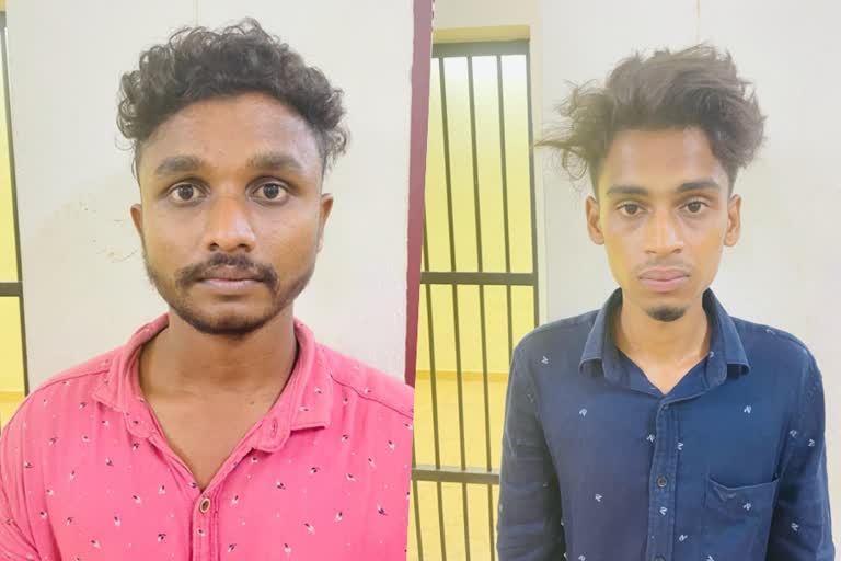 theft case in perumatti Palakkad  theft in a house two people arrested in perumatti Palakkad  theft cases in palakkad  പാലക്കാട് പെരുമാട്ടിയില്‍ നടന്ന മോഷണം  പാലക്കാട് ജില്ലയിലെ സ്ഥിരം മോഷ്ടാക്കള്‍  habitual thieves in palakkad