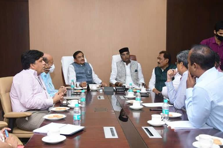 Review preparations for meeting to be held in Pachmarhi