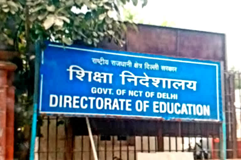 education director action on teacher and state manager in delhi
