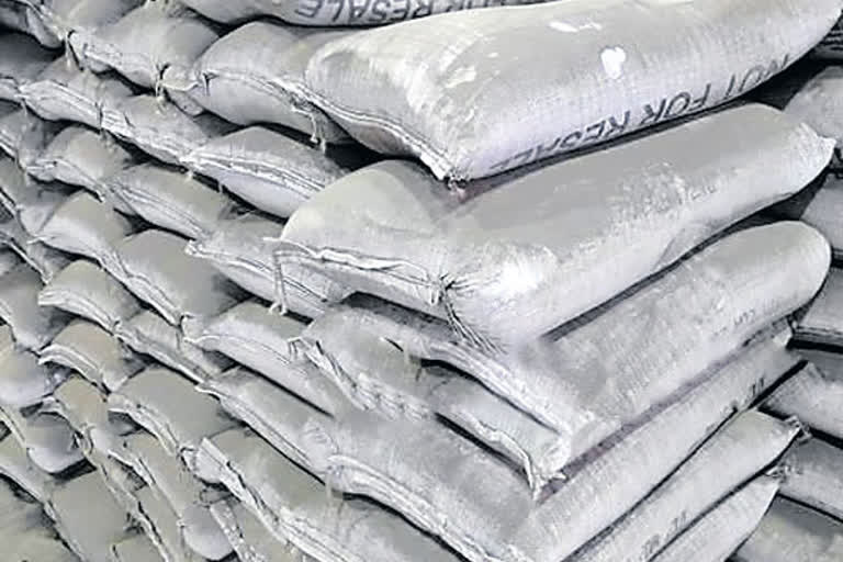 cement bags