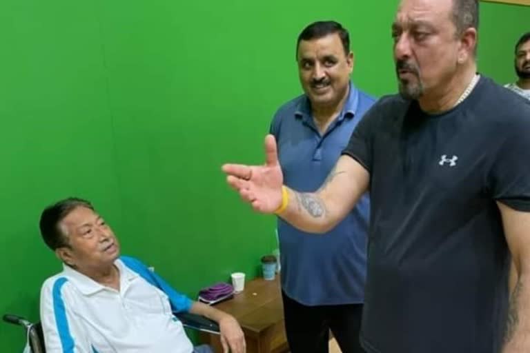 Sanjay Dutt Meeting Pervez Musharraf in Dubai