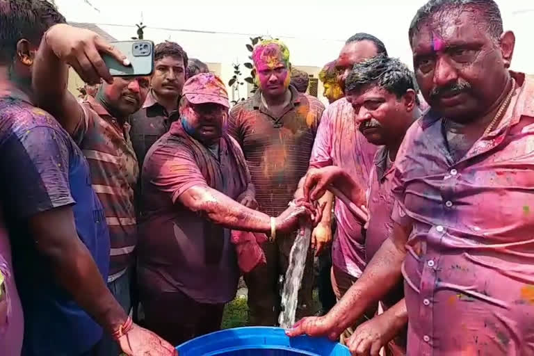 Holi celebrations