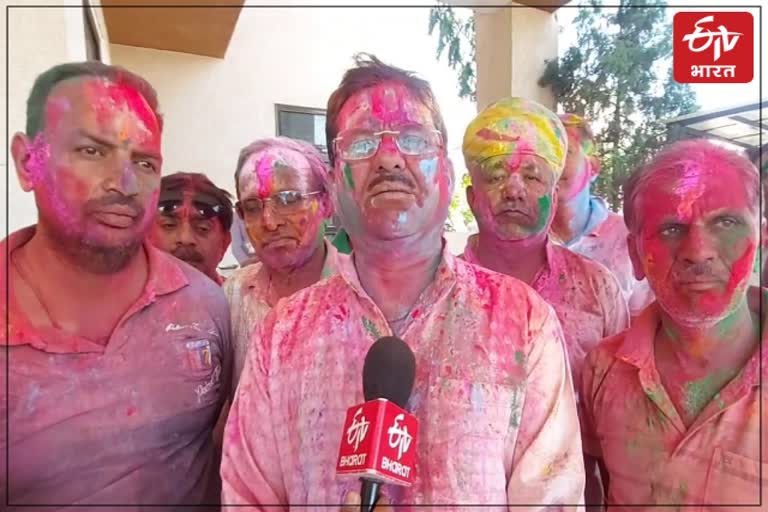 Raghuveer Meena Holi Celebration