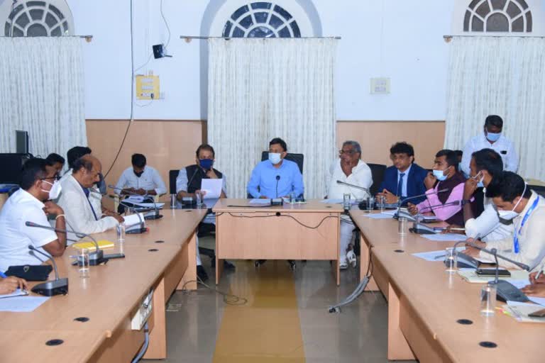 BBMP Commissioner Preliminary meeting on karaga festival