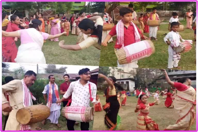 Rusengiri Cultural Group's Bihu Workshop in Amguri