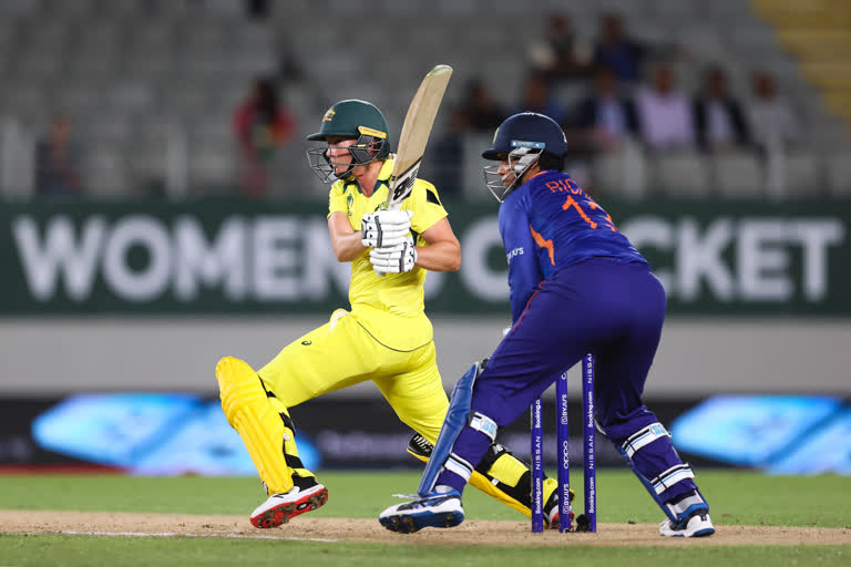Australia score before rain, Australia innings, India vs Australia, India innings, ICC Women's World Cup