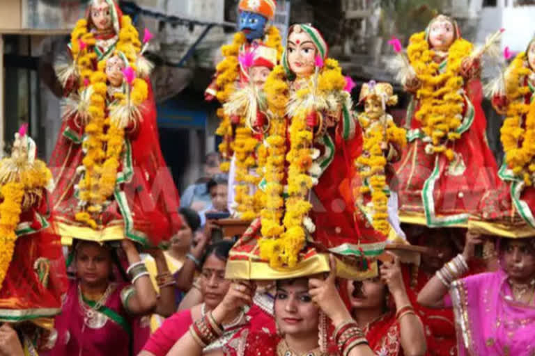 gangaur puja 2022 starts in Jaipur