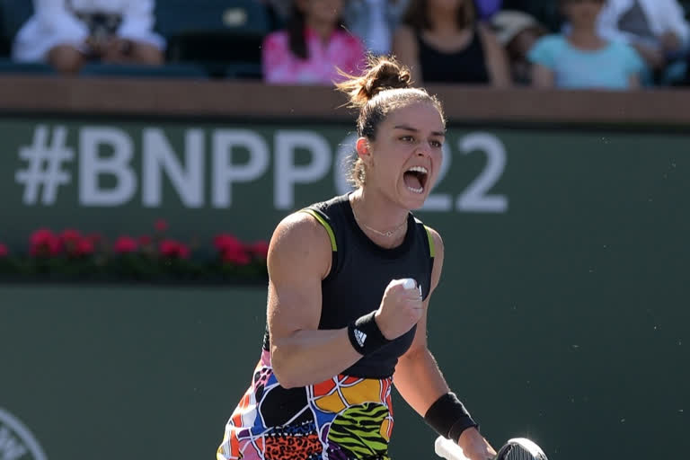 Maria Sakkari in semifinals, BNP Paribas Open, Sakkari at Indian Wells, World Tennis news